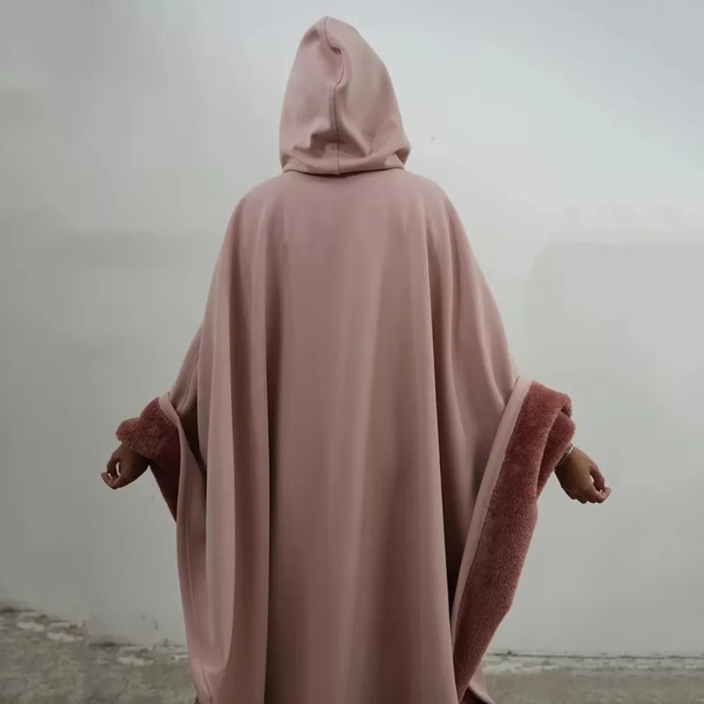 Unisex Cloak Robe Hoodie – Oversized Cape with Modern Edge