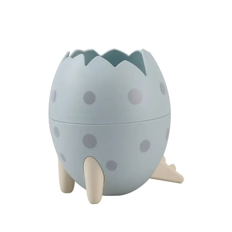 Cute Dinosaur Egg Pen Holder – Multifunctional Plastic Desk Organizer