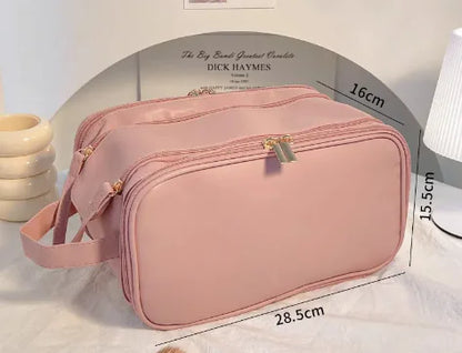 Large Cosmetic Travel Bag – Waterproof Makeup Organizer for Stylish Travel