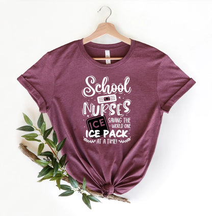 School Nurses: Heroes Tee