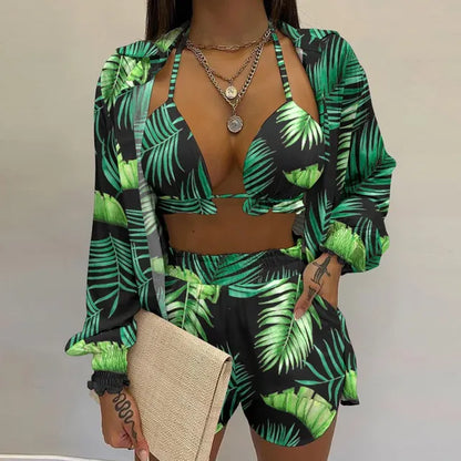Sunlit Chic: Sexy 3‑Piece Beach Set for Women (2025)