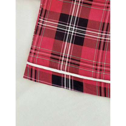 Women's Plaid Cotton Pajama Pants