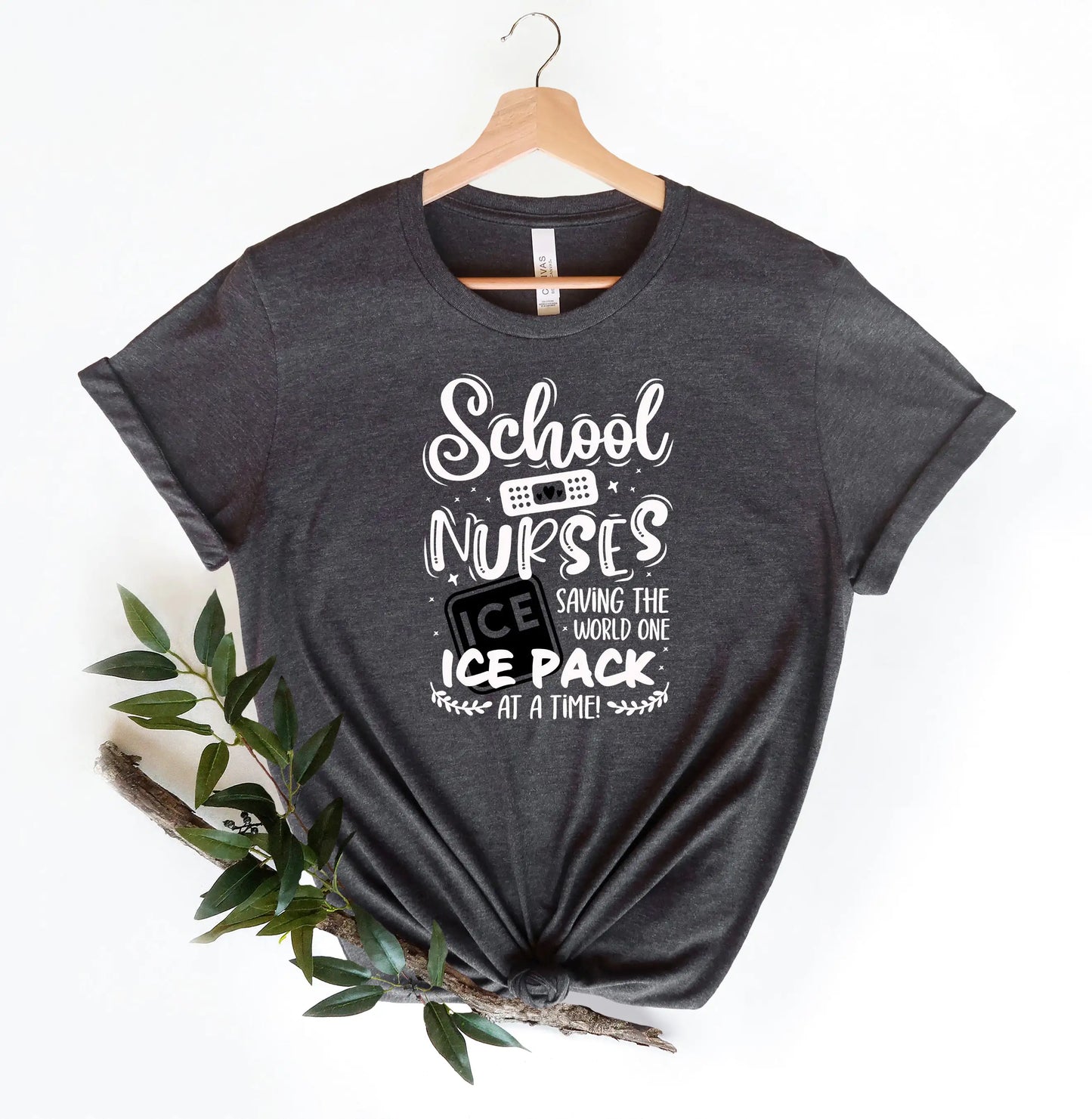 School Nurses: Heroes Tee