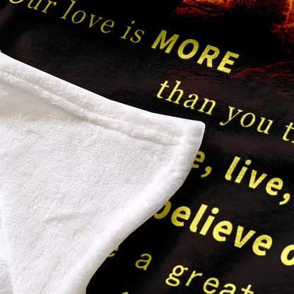 Lion Kids Flannel Blanket – Soft, Warm & Playful Cozy Throw