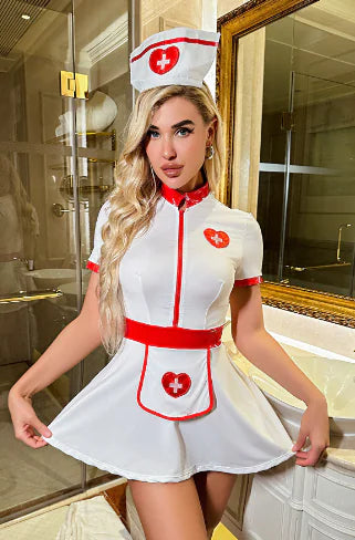 Nurse Fantasy: Halloween Cosplay Costume for Women